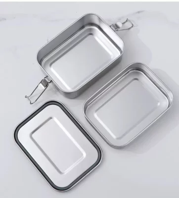 Stainless Steel Leakproof Food Lunch Box 2-Layer