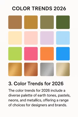 Color Trends for 2026