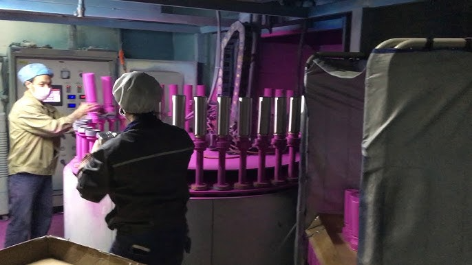 Powder coating line overview