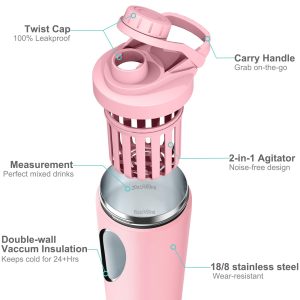 Stainless Steel Shaker Bottle