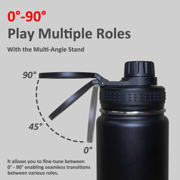 Water Bottle with Magnetic holder