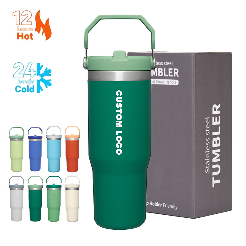 30oz tumbler with handle