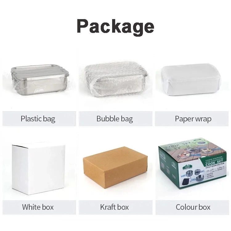 Metal Bento Lunch Box package