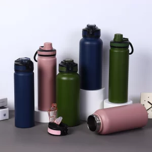 GOSWAG Insulated Bottle with Double-Wall Vacuum Insulation