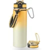GOSWAG Insulated Bottle with Double-Wall Vacuum Insulation
