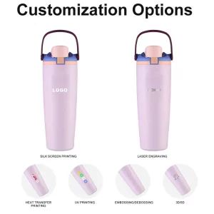 custom tumbler with lid