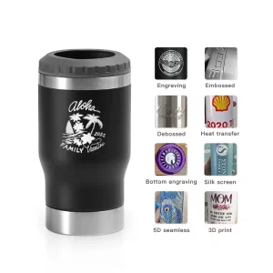 4 in 1 Vacuum Insulated Stainless Steel Beer Bottle Cold Keeper