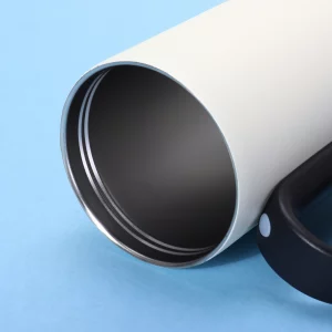 wide travel mug with handle