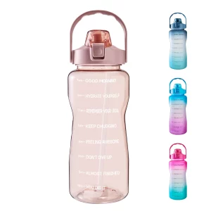 Leak-proof Water Jugs with Time marker for Gym Outdoor