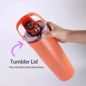 Owala FreeSip Sway tumbler with Two-Way Spout, Built-In Straw and Bucket Handle