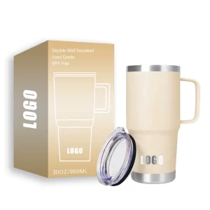 YETI Rambler 42 oz Tumbler with Handle & Straw Lid Stainless Steel Travel Mug