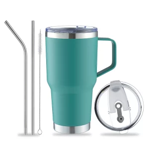 YETI Rambler 42 oz Tumbler with Handle & Straw Lid – Vacuum Insulated Travel Mug