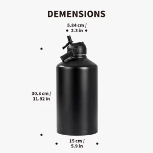 Half Gallon Large Water Jug